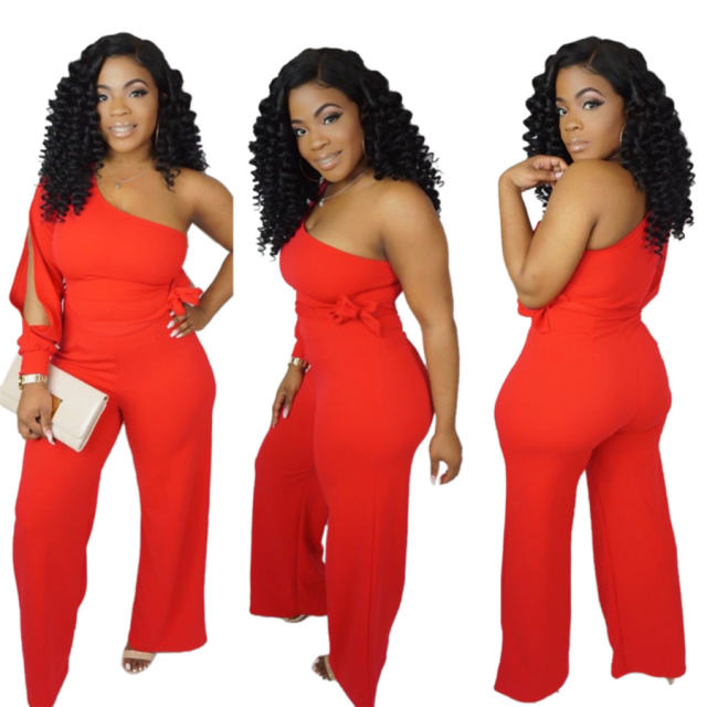 Women Sexy Jumpsuit Fashion American Streetwear Summer Break Clothes PQXM6074