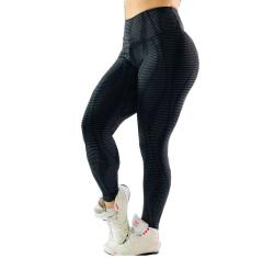 Sexy Lift Butts Fitness Pants Plus Size Stripe Print Yoga Leggings PQHY212