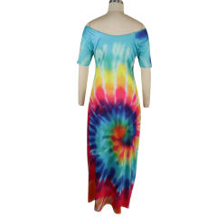 African Printed Retro Streetwear Plus Size XXL Fashion Maxi Dresses PQQM3725