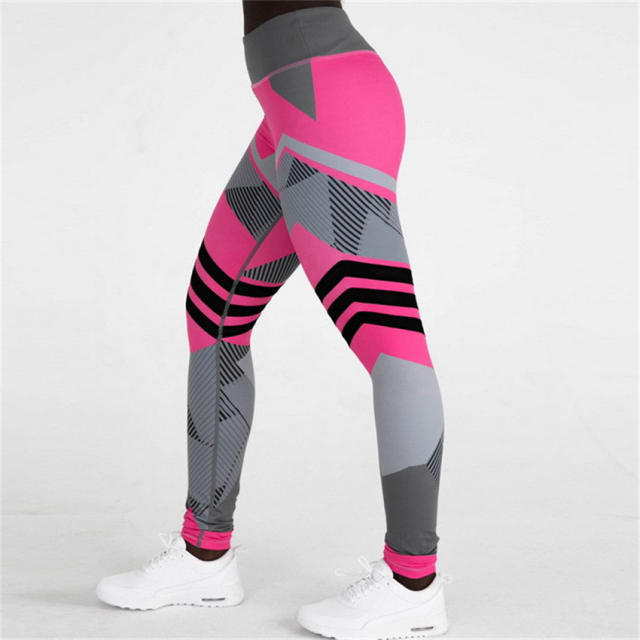 Printing Yoga Leggings Female Sexy Lift Butts Fitness Pants PQHY44C