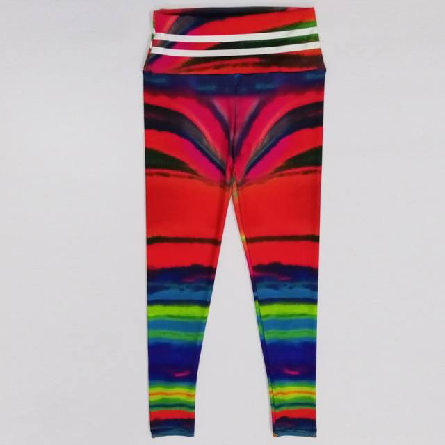 Sunset Glow Yoga Pants Women Exercise Capris  Female Yoga Outfits PQHY1275