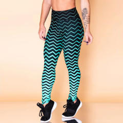 Sexy Exercise Clothing High Waist Activewear Lift Butts Fitness Leggings PQHY565B