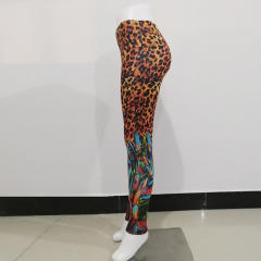 Animal Printing Jogging Clothing Autumn Running Leggings PQHY540