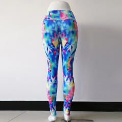 Geometric Printed Yoga Outfits Sexy Lift Butts Yoga Leggings PQHY552