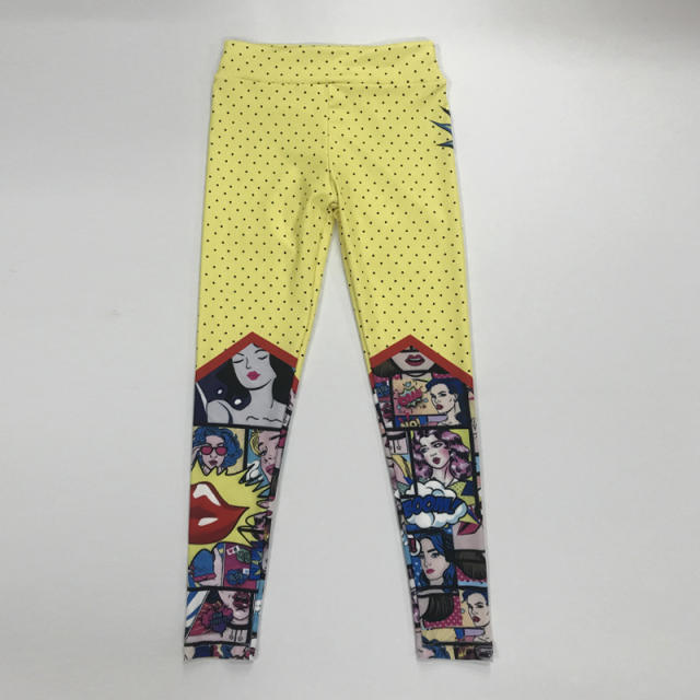 Anime Print Outdoor Pants Sexy Lift Butts Fitness Wear PQHY555