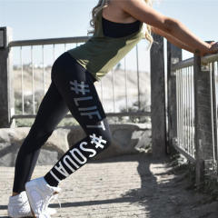 Digital Printing Yoga Pants For Women Sexy Fitness Leggings PQYS6028B