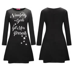 Merry Christmas Mini Dress Women Xmas Casual Dresses PQRYG1255