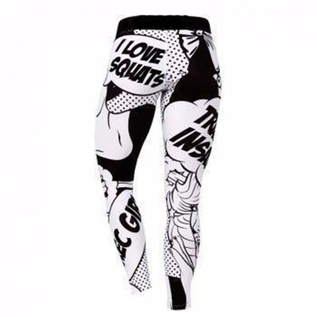 Digital Printing Fitness Leggings Women Active Wear PQYS7105