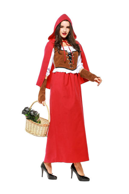 German Classic Oktoberfest Skirt with Velvet Vest Carnival Beer Girl Dress PQPS1802