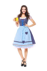 Bavarian Cosplay Clothing Carnival European Traditional Beer Girl Dress PQPS7203