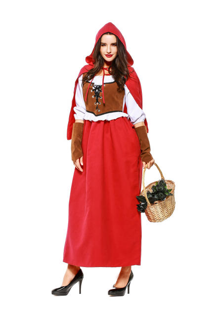 German Classic Oktoberfest Skirt with Velvet Vest Carnival Beer Girl Dress PQPS1802