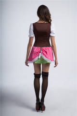Women Carnival Oktoberfest Uniform Bavarian Cosplay Theme Costume PQPS8926