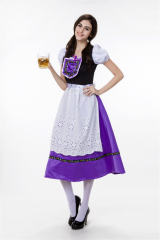 Sexy Housekeeper Uniform German Bavarian Beer Girl Cosplay Costume PQPS15068