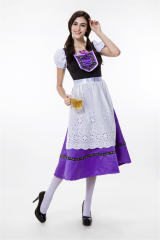 Sexy Housekeeper Uniform German Bavarian Beer Girl Cosplay Costume PQPS15068