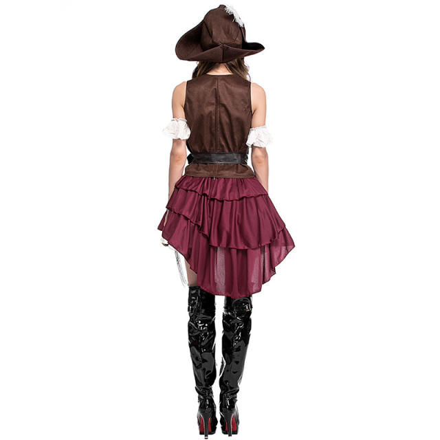 Carnival Cosplay Pirate Outfits Costume for Women PQPS1142