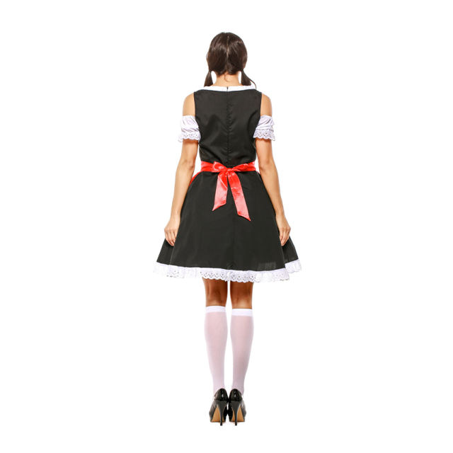 Women Carnival Oktoberfest Costume Maid Cosplay Fancy Dress PQPS1801