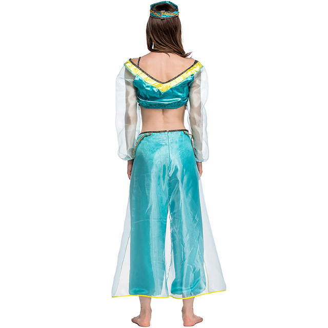 Aladdin and the Magic Lamp COS Clothing Arabic Cosplay Costume PQPS9254