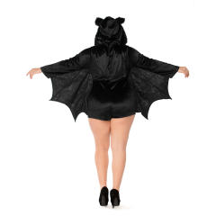 Halloween Plus Size Cosplay Bat Fancy Dress COS Stage Wear PQPS1179