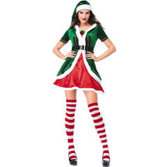 Xmas His-and-hers Clothes Santa Claus Party Cosplay Costume PQPS1186