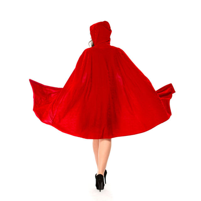 Plus Size Halloween Costumes Little Red Riding Hood Costume PQPS9013