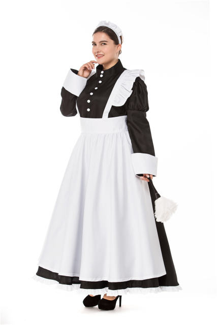 Carnival German Maid Cosplay Fancy Dress Housekeeper Uniform PQ71628