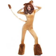 Halloween King of the Jungle Lion Costume for Women PQPS1715