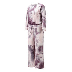 Winter Home Wear for Women Printing Loungewear Sport Tracksuit PQLH205C