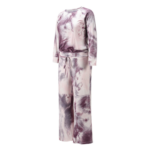Winter Home Wear for Women Printing Loungewear Sport Tracksuit PQLH205C
