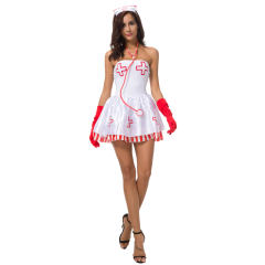 Lace Trim Nurses Uniform Sexy Erotic Nurse Fancy Dress PQDD80820