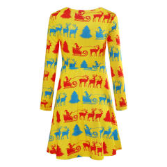 Christmas Mini Dresses for Women Santa Claus Style Dress PQ22925C