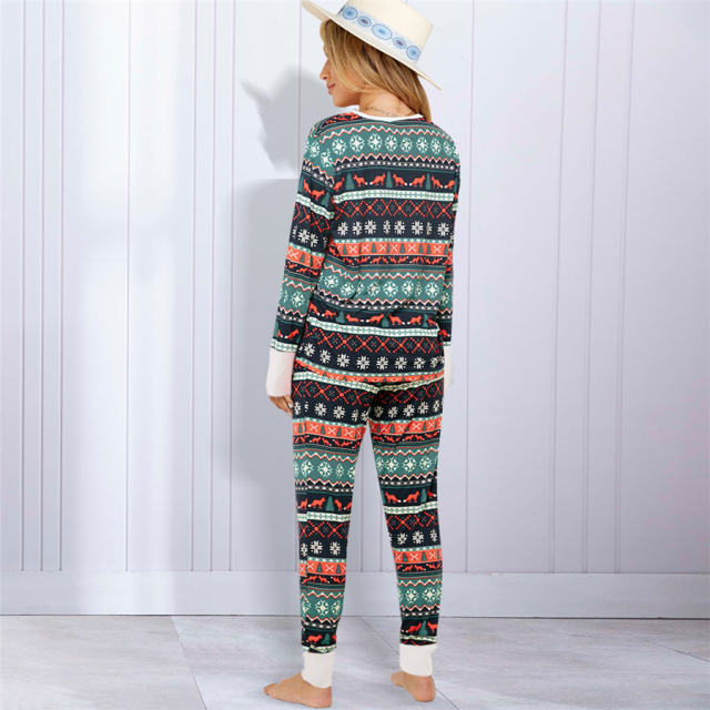 Xmas Home Wear for Women Leisure Winter Longewear PQLQ054F
