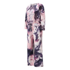 Winter Tracksuit for Women Home Wear Tie-dyed Loungewear PQLH205B