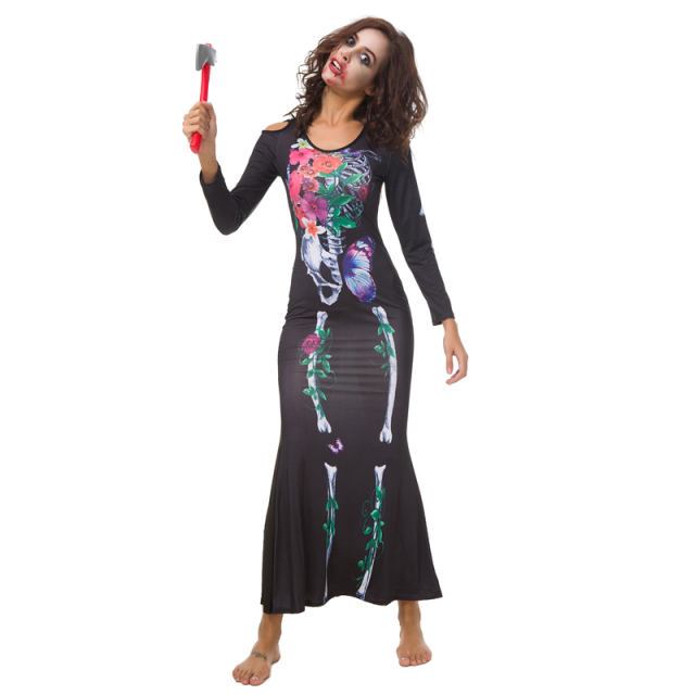 Halloween Cosplay Costumes for Women Vampire Fancy Dress PQDD80836B