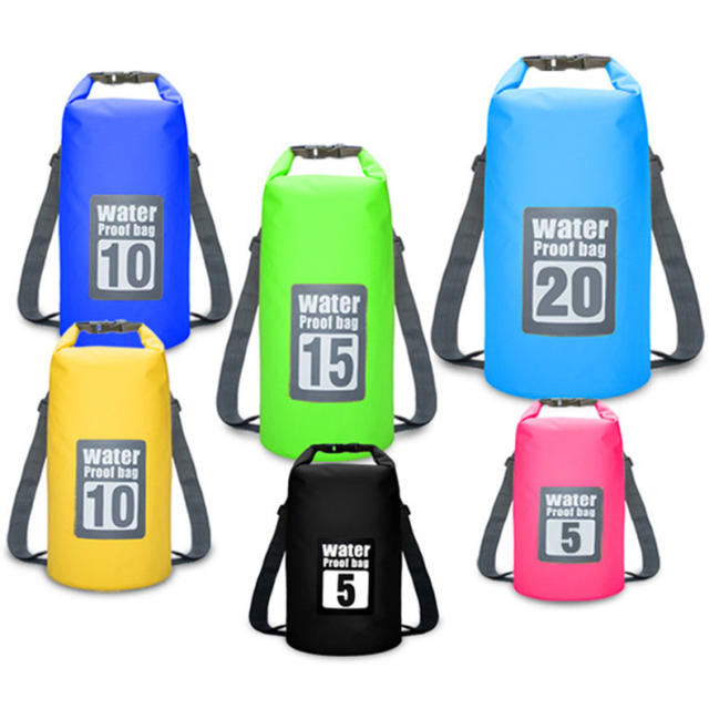 PVC Drifting Bags Waterproof Outdoor Bags Travel Beach Dry Storage PQ00501A