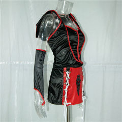 Halloween Evil Queen Fancy Dress Carnival Haunted House Costume PQW8313