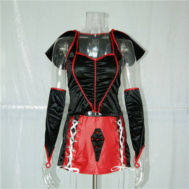 Halloween Evil Queen Fancy Dress Carnival Haunted House Costume PQW8313