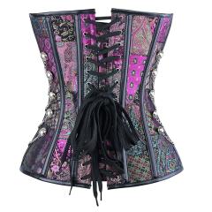 Overbust Corsets Steampunk Corselet Gothic Clothing Classic Waist Trainer PQT8438