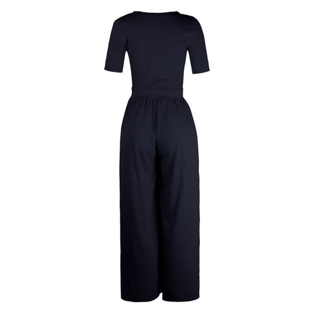 Summer Maxi Dresses Solid Color Women Fashion Streetwear PQOM9022