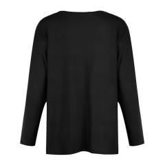American Women T-Shirt Full Sleeve Crew Neck Fashion Tops PQOM9038