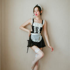 Sexy Maid Costume For Women Erotic Underwear Fetish Lingerie PQAR5185