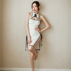 Sexy Chinese Cheongsam Costume for Women Night Club Wear PQAR5186