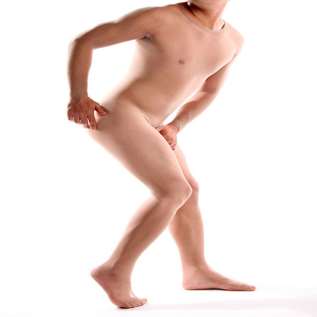 Male Sexy Bodystockings Men Sheer Fetish Wear PQWW001A