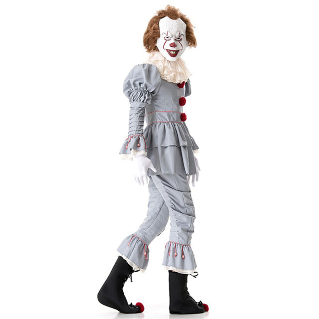 Stephen King's It Costume Halloween Theme Penny Wise COS Uniform PQMY007