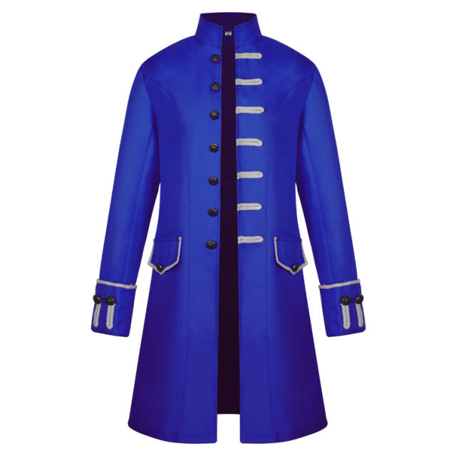 Medieval Retro Clothing Solid Color Steampunk Theme Costume PQMY002E