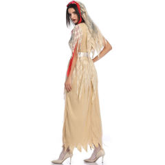 Halloween Costume Vampire Outfits Demon Ghost Bride Uniform PQMR1956