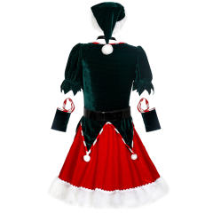 One-piece Christmas Costumes Sexy Santa Claus Uniform PQMR974