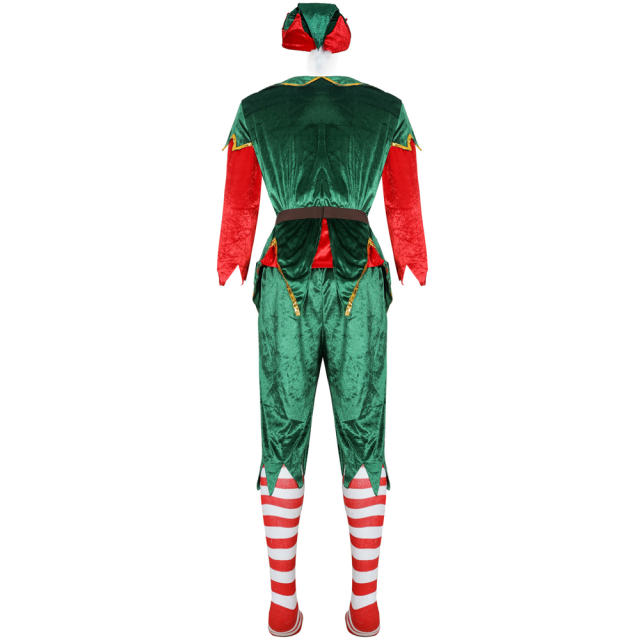 New Santa Claus Outfits For Women Couple Christmas Costumes PQMR056