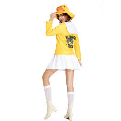 Anchor Little Yellow Duck Suit Host Chao Meng Little Yellow Duck Cos Costume PQMR2060