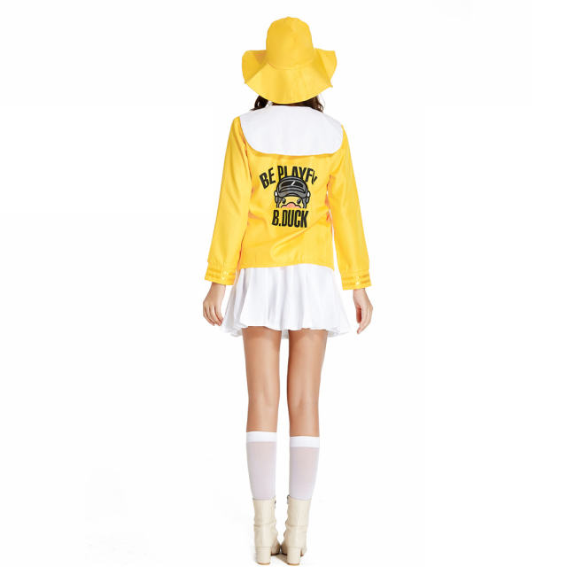 Anchor Little Yellow Duck Suit Host Chao Meng Little Yellow Duck Cos Costume PQMR2060