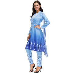 Halloween Uniform For Adult Female long-sleeved Princess Cosplay Costume PQMR45
